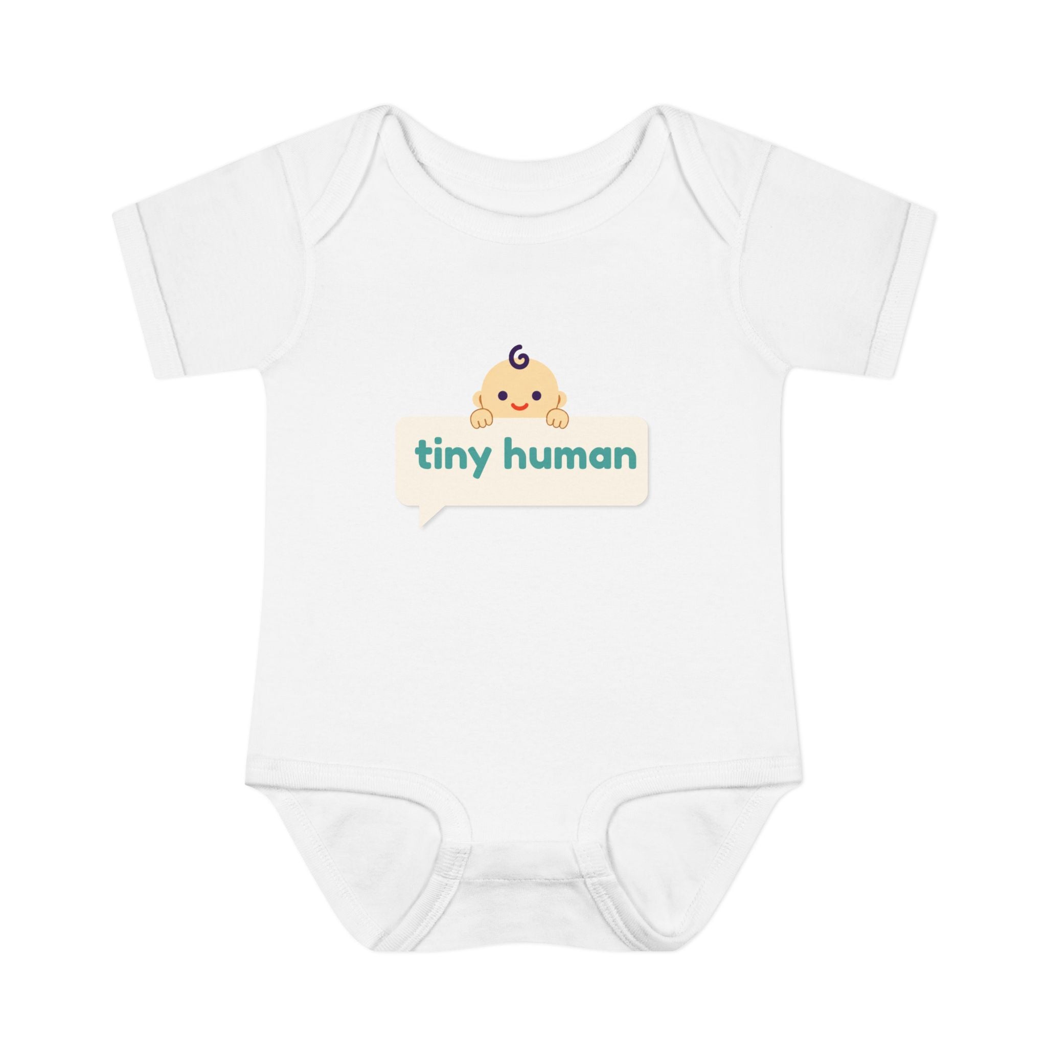 Tiny Human Baby Bodysuit