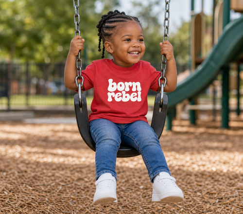 Born Rebel Toddler T-shirt