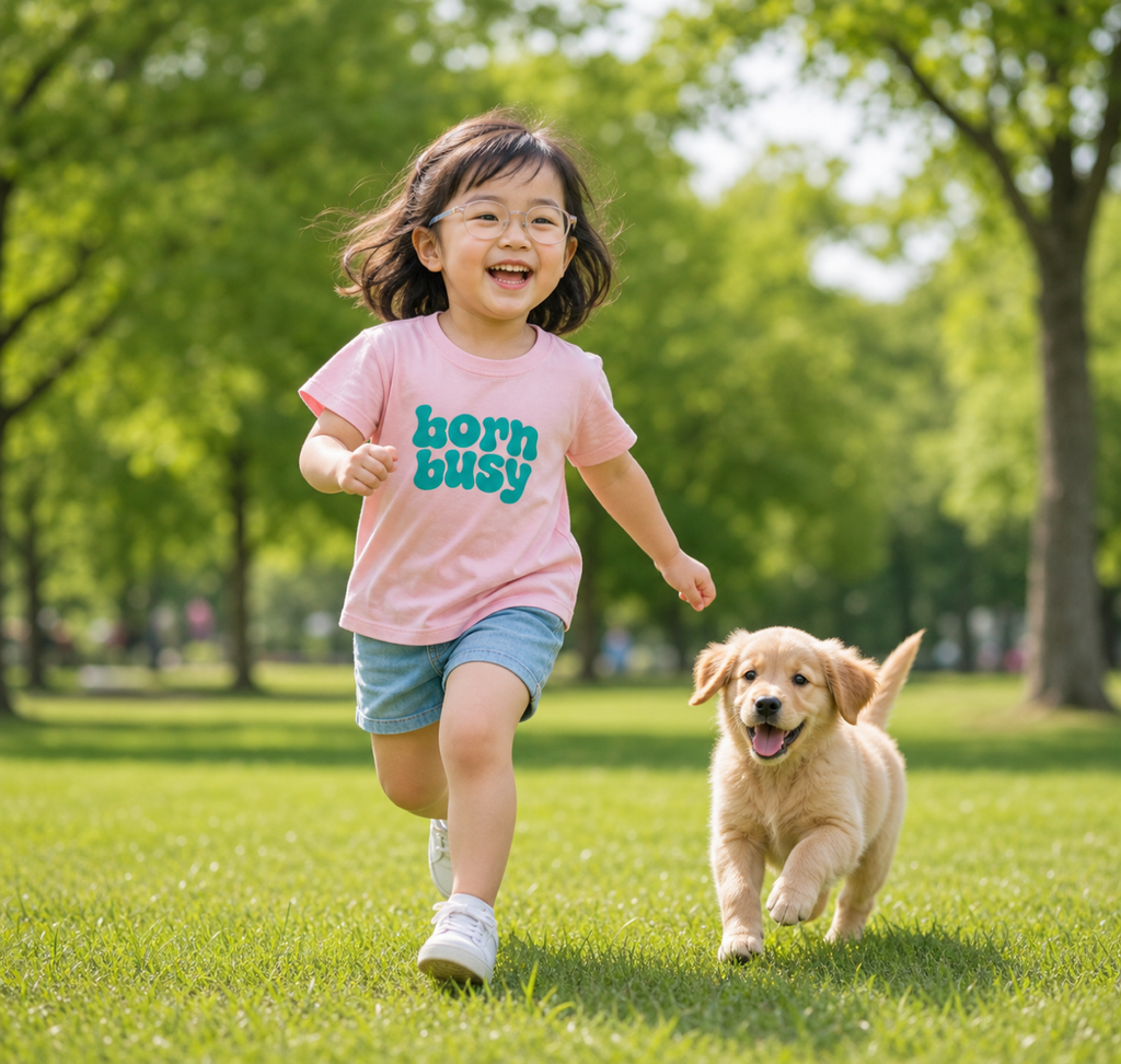 Born Busy Toddler T-shirt