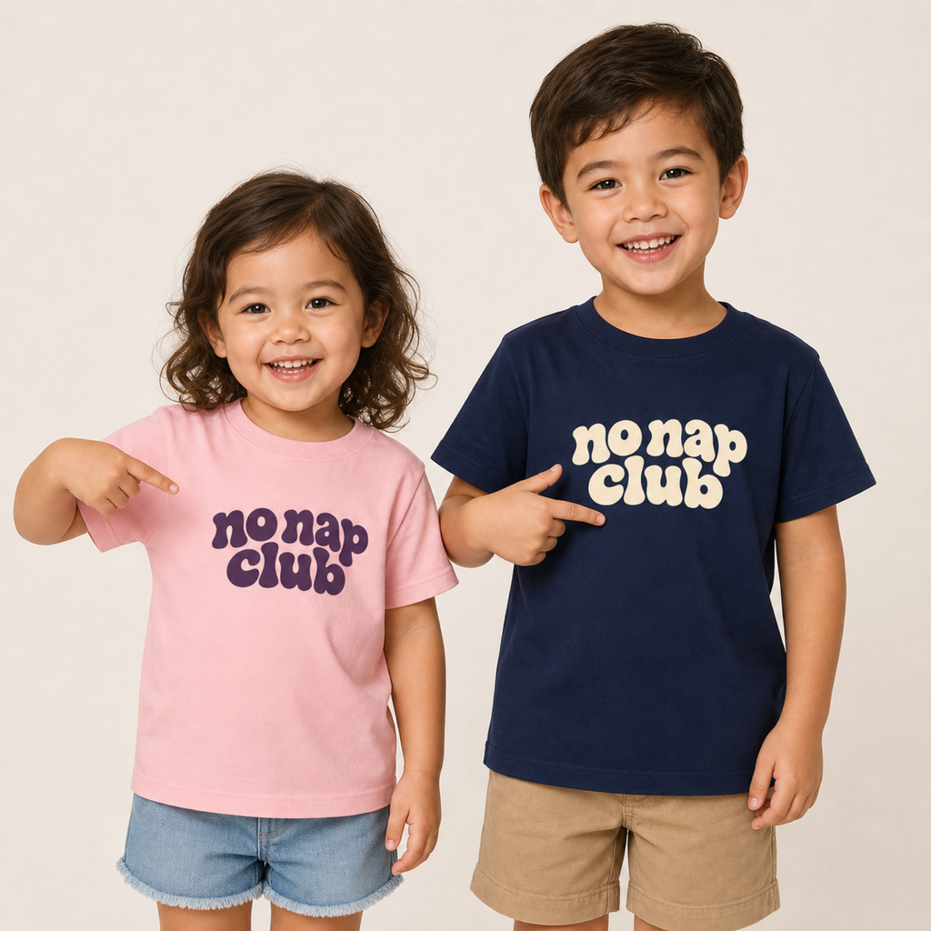 No Nap Club Toddler T-shirt