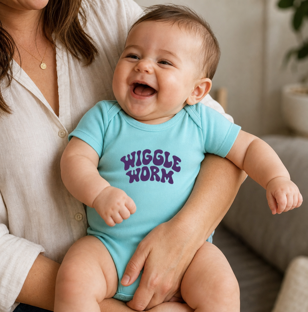 Wiggle Worm Baby Bodysuit