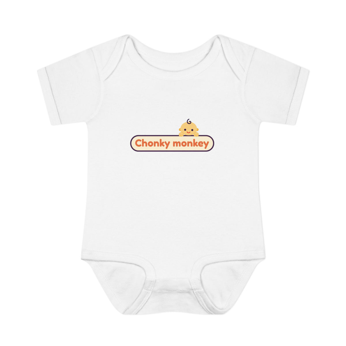 Chonky Monkey Baby Bodysuit