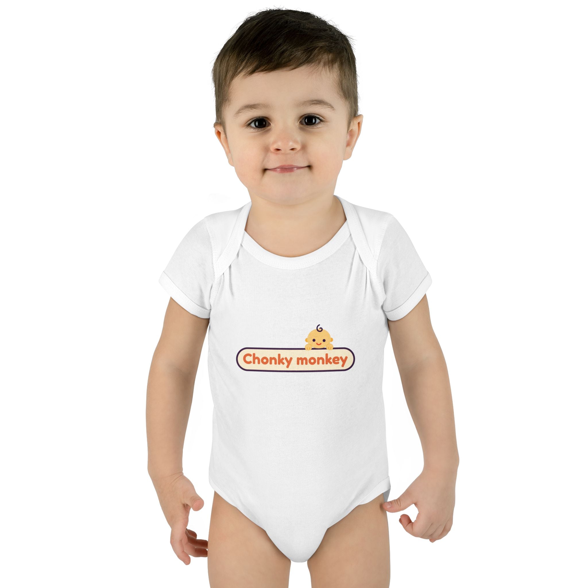 Chonky Monkey Baby Bodysuit