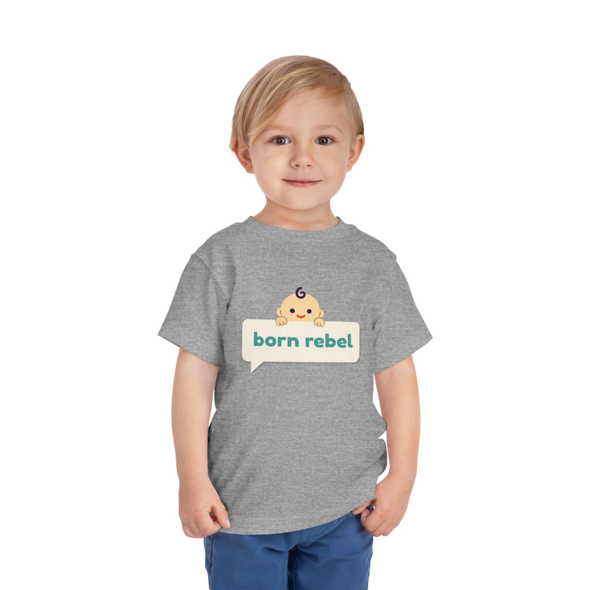 Born Rebel Toddler T-shirt