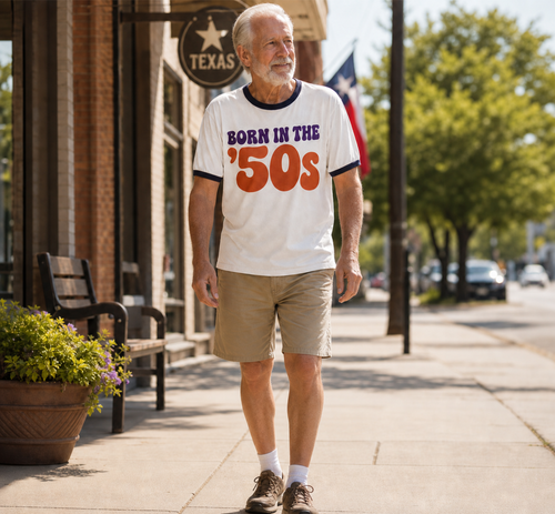 Born in the ’50s Ringer T-Shirt