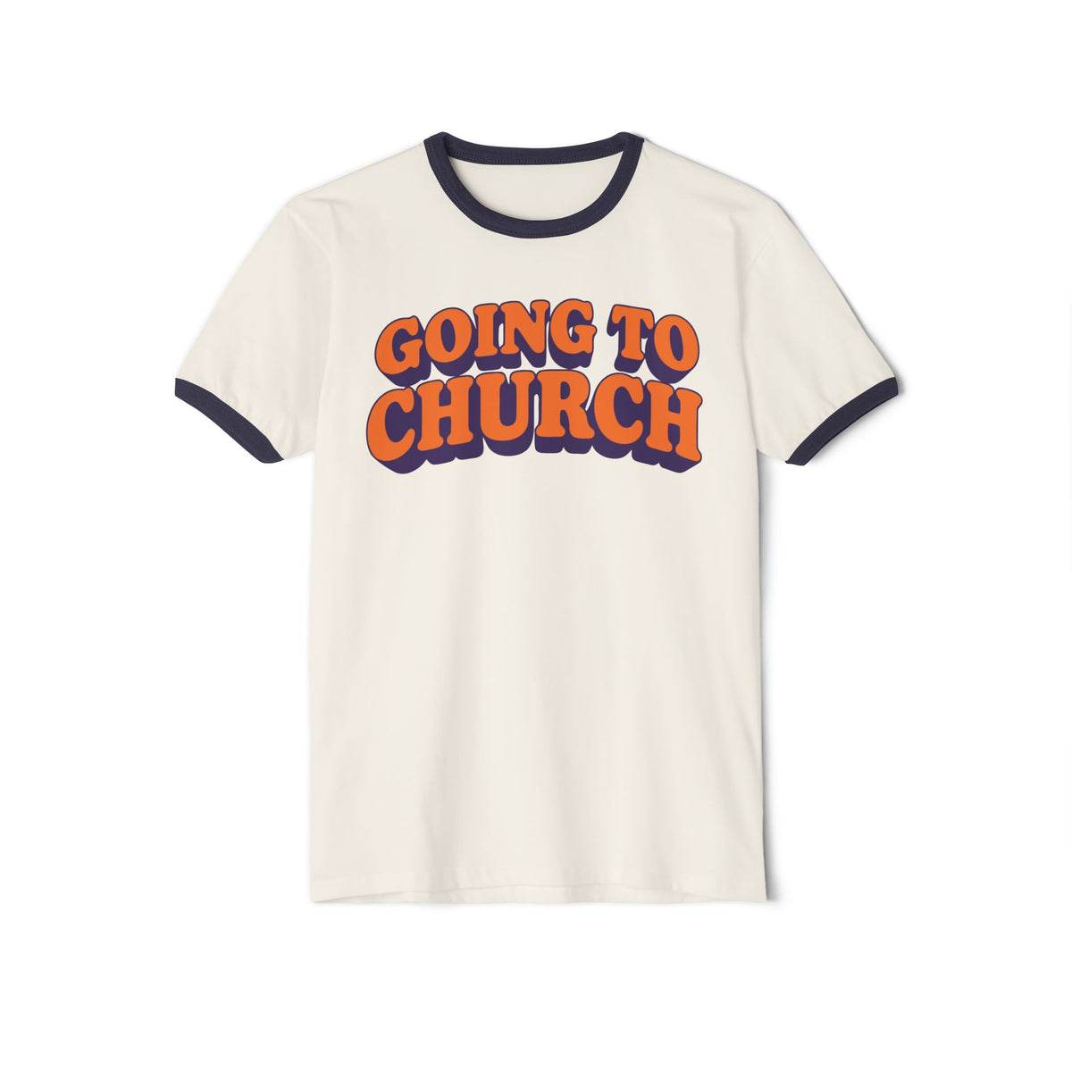 Going to Church Ringer T-shirt