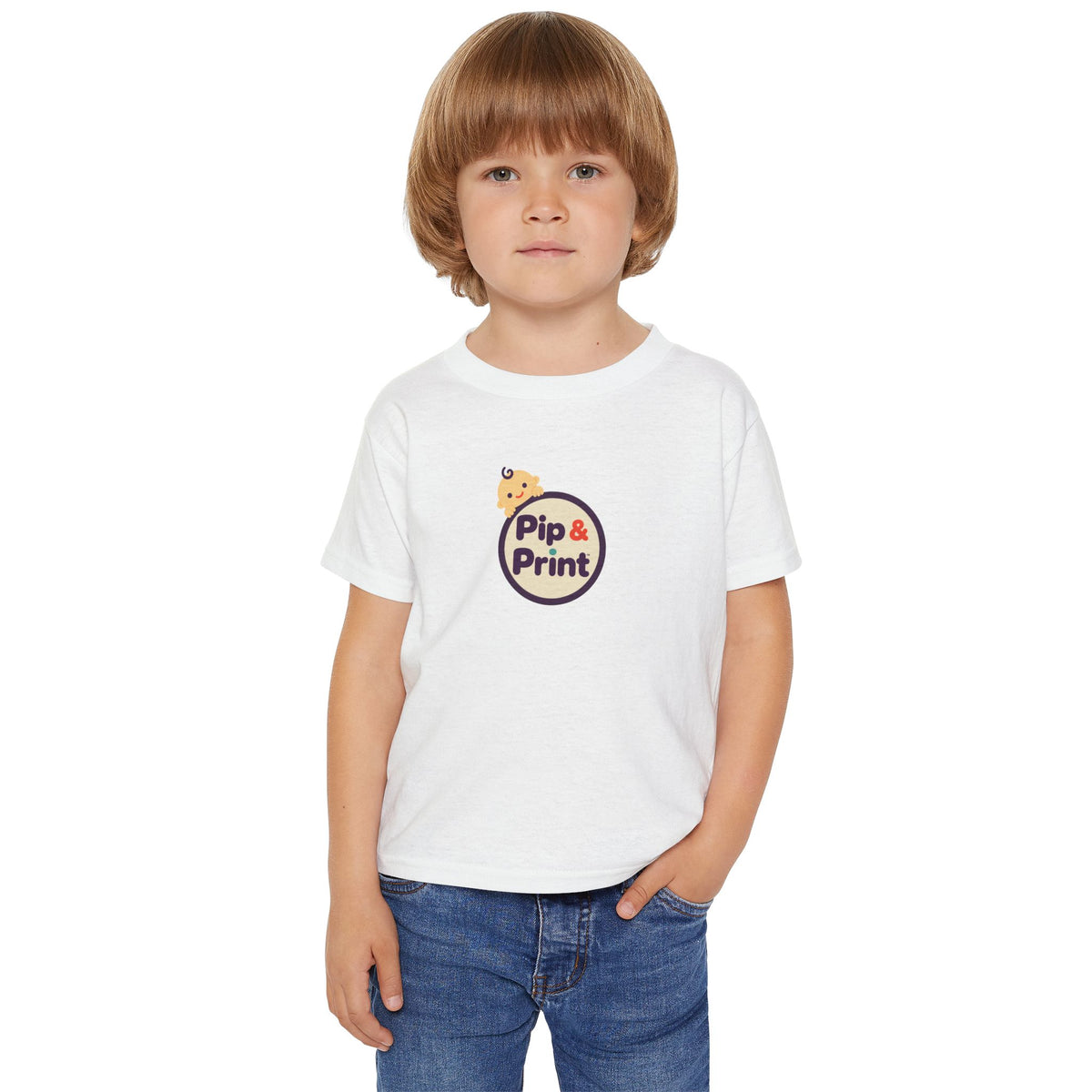 Pip&Print Logo Toddler T-Shirt