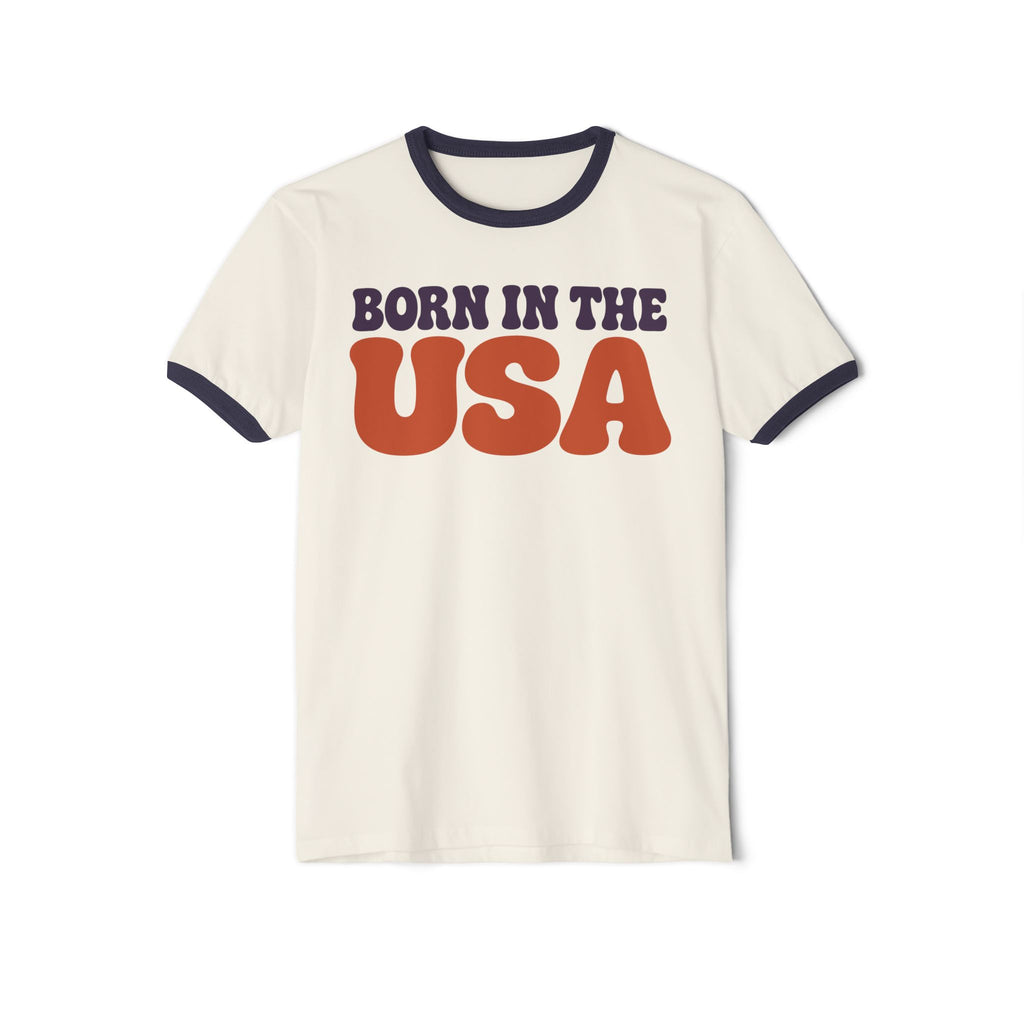 Born in the USA Ringer T-Shirt
