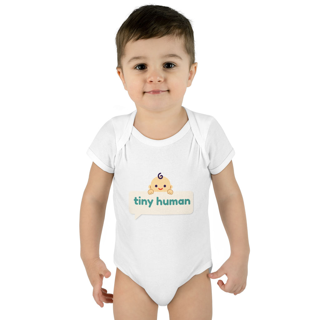 Tiny Human Baby Bodysuit