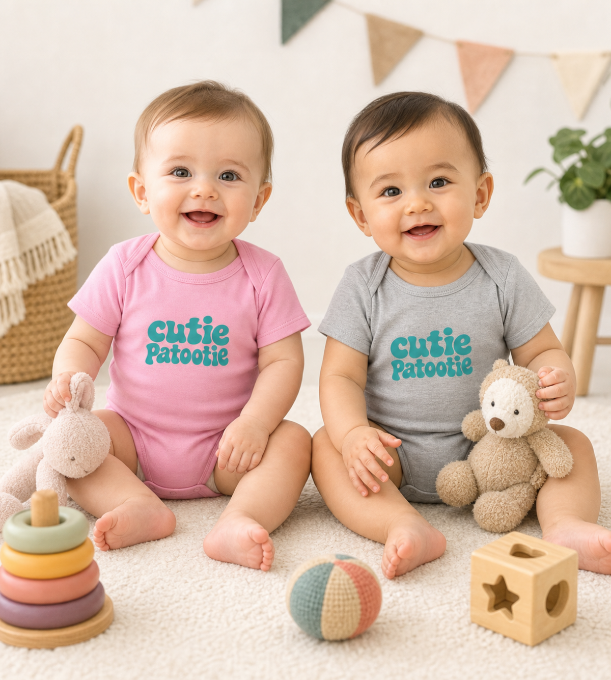 Cutie Patootie Baby Bodysuit