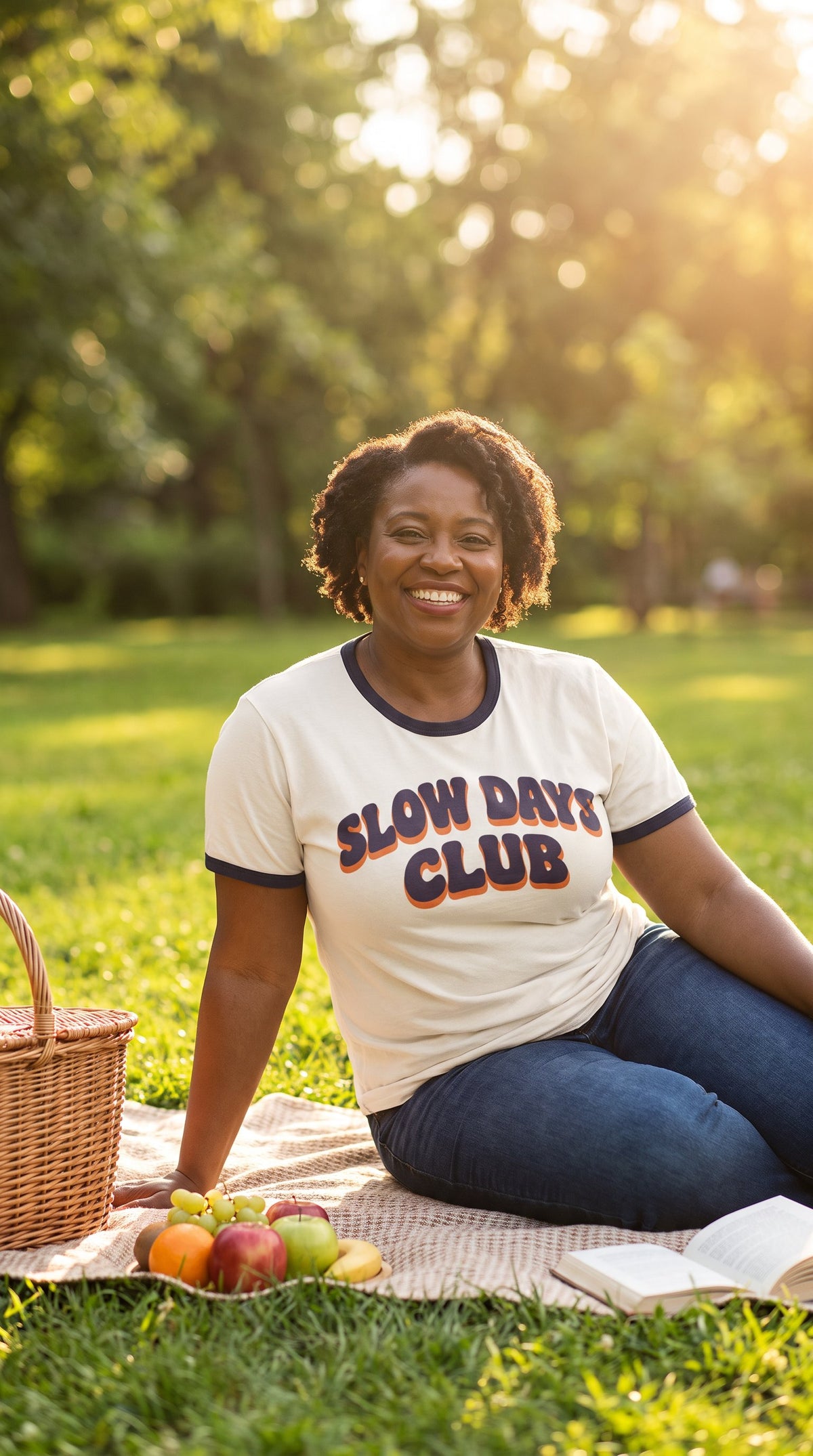 Slow Days Club Ringer T-Shirt